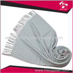 LADIES WOVEN SCARF WITH FRINGE