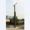 25m heavy duty pneumatic telescopic masts for mobile antenna tower