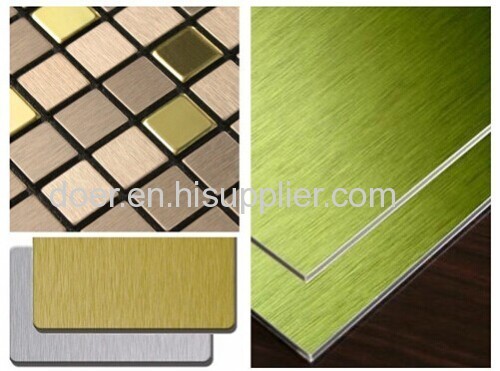 Brushed Color Coated Aluminum Coil