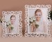 countryside /metal / oblong photo frame
