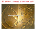 3D Effect Coated Aluminum Coil