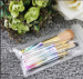 Colorful handle makeup brushes