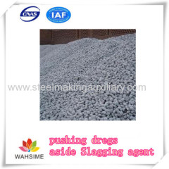 pushing dregs aside Slagging agent China raw materials Steelmaking auxiliary metal price use for electric arc furnace