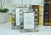 countryside/ metal / oblong / marriage photo frame