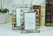 oblong / countryside/ metal / marriage photo frame