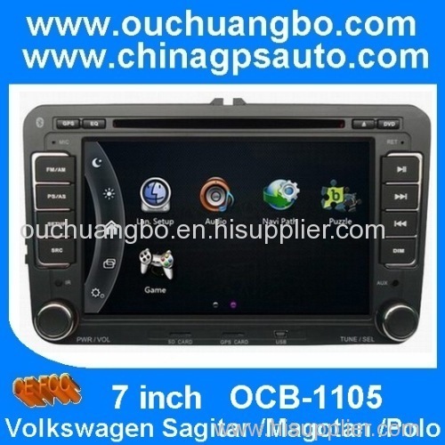 Ouchuangbo Car Stereo for Volkswagen Sagitar /Magotan /Polo GPS Navigation Radio DVD Player Multimedia