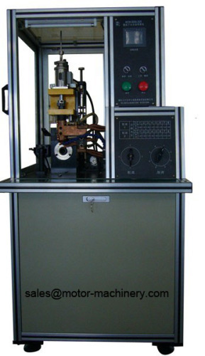 Commutator fusing welding Hot stacking machine with high frequency 15KHz