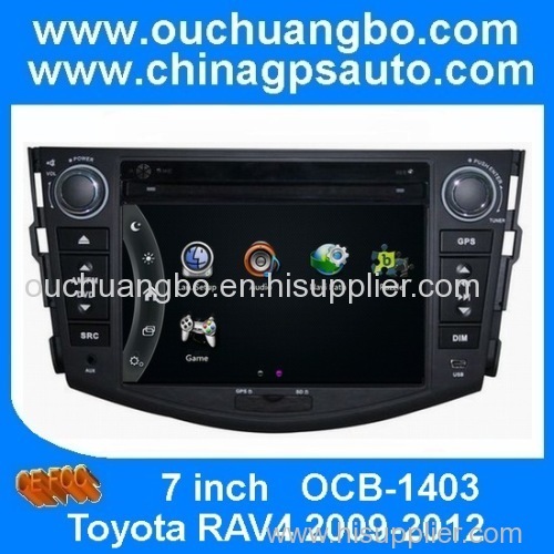Ouchuangbo multimedia navigation system for Toyota RAV4(2009-2012)with MP4/DIVX/DVD/VCD/SVCD/CD/MP3 etc