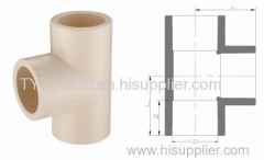 CPVC WATER SUPPLY PIPE FITTINGS(DIN)