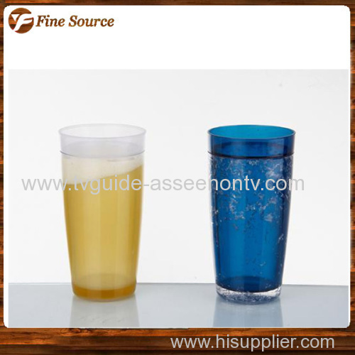 Fashion keep cool drinking cupCustomized plastic cool cup 500ml