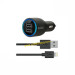 B.elkin Dual Car Charger with Lightning Cable