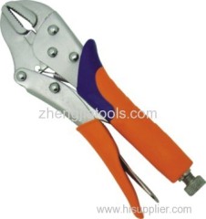 Heavy Duty Straight Jaw Locking Pliers with PVC Handle