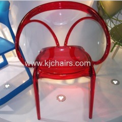 2014 new style for hotel plastic dining chair / leisure chair