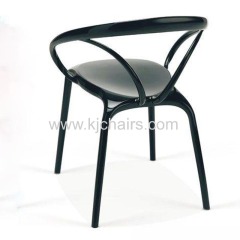 2014 new style for hotel plastic dining chair / leisure chair