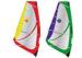 Green / purple Color Wind Surf Sail 4 batten design windsurfing equipment for beginners