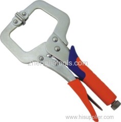 C Clamp Locking Pliers Comfortable PVC Handle
