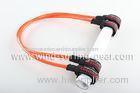 Anti-twist Tough Windsurfing Accessories 8mm PU Tube Harness Line with Velcro Closure