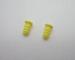 Stylish Yellow 3.5mm Cell Phone Dust Plugs Headphone Jack Dust Cap