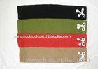 Colorful Jacquard Knitted Leg Warmers with Plain Fabric / Hand Toe Link For Girls