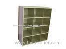 Custom 12 Compartment Steel Display Racks For Market / Shopping Store / Office