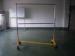 Clothing Steel Display Racks With 2 Hangrails Supermarket Dual Z Heavy Duty Rolling Rack