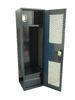 Single Door Metal Gym Lockers Athletic Recyclable Cold Rolled Sheet Steel Wardrobe