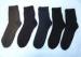 Soft Warm Plain Wool Mens Work Socks Colorful With Hand Link Toe