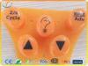 Waterproof Orange Epoxy Silicone Rubber Keypad Custom / Laser Etched Silicone Keypad