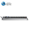 Germany PDU 6 Outlet With circuit breaker and AV Meter