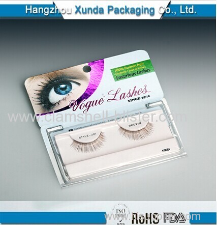 Custom eyelash blister packaging