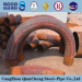 10'' sch80 ASTM ASME P11 P12 P91 12Cr1MoV alloy steel pipe bend