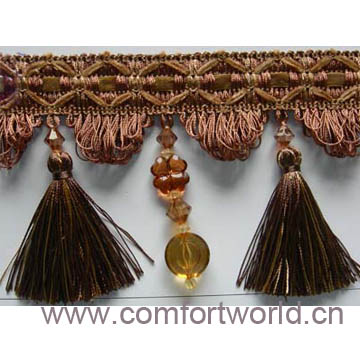 Fashion Lace with hanging beads