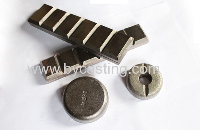 wear parts Chocky bars wear button chocky bar chockblocks for Bucket wear protection