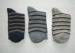 Acrylic Women's Stripe Wool Socks / Mid-calf Winter Warm Socks