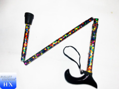 useful folding stool walking stick