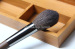 wood handle animal hair makeup brush