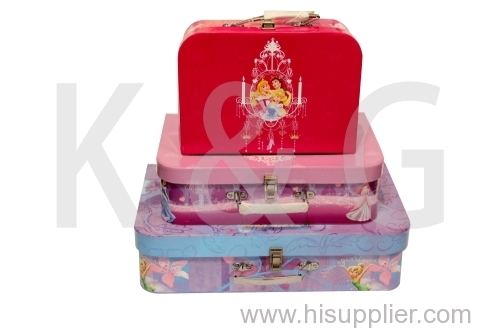 Patterned Suitcase Box Set