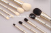 5pcs Fashion Luxury Gold makeup brush kit