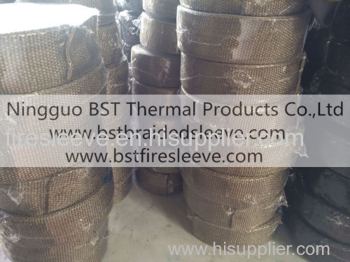 titanium fiber exhaust wrap