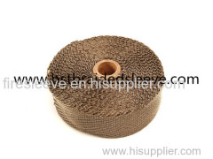 titanium fiber exhaust wrap