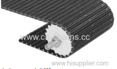 Flush Grid Modular plastic heat resistant conveyor belt