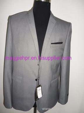 mens suits with cotton /polyester and viscose