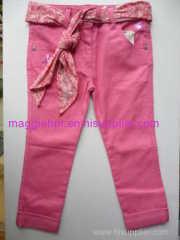 women/men/kids pant with cotton and spandex/polyester