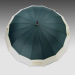 Automatic Open Straight Umbrellas Wooden Shaft/Handle Pongee Fabric Big Strong Luxury Windproof