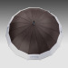 Automatic Open Straight Umbrellas Wooden Shaft/Handle Pongee Fabric Big Strong Luxury Windproof