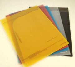 clarity / PVC / A4 file folder