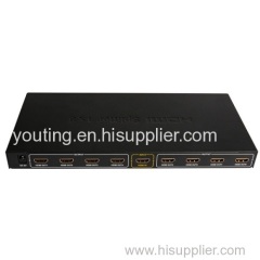 HDMI audio/video splitter 8 ports 4Kx2K FULL HD 3D HDMI 1.4V