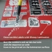 Laminated One Time Use Destructible Barcode Labels
