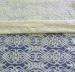 Voile Yellow Hollow Cotton Nylon Lace Fabric with Eco-friendly Dyeing for Curtain Decoration(CY-DK00