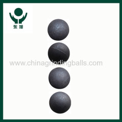 high chrome cast steel ball of 60HRC